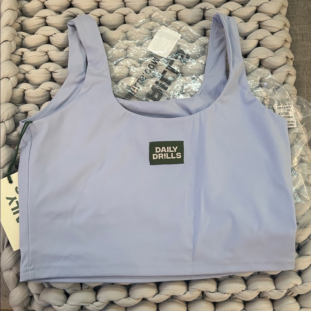 Daily Drills women go scoop tank in mist size M - Picture 6 of 7